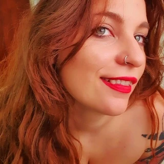 Cicutha (ginger with vampire fangs!)
