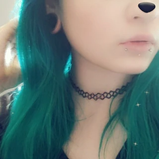 Blue Haired Beauty