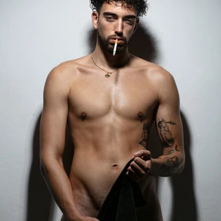 Tattoed Fireman