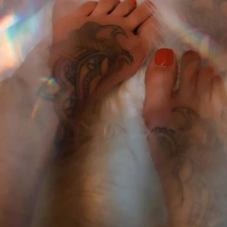 Lil inked feet