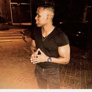 Negro manga larga