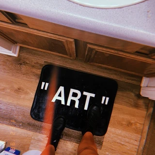 she is art.